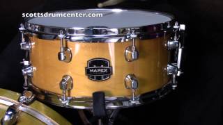 Video thumbnail for Mapex MPX Maple Snare 13x6 in Natural Finish by Scott's Drum Center