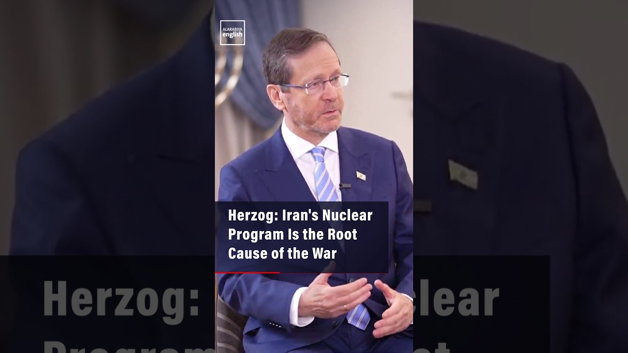 Video | Herzog: Iran's Nuclear Program Is the Root Cause of the War
