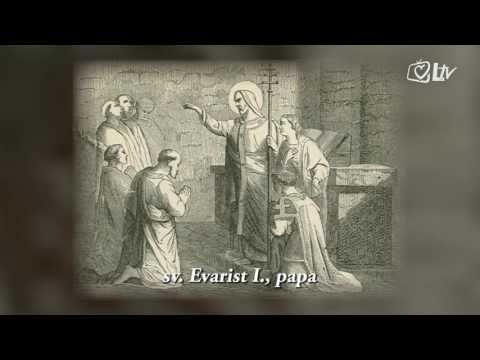Katolički kalendar 27.10.2016. - Sveti Evarist I., papa