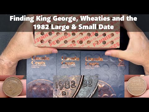$25 Penny Box Hunt - Wheaties, Book Fills and Identifying the 1982 Large and Small Date - Episode 9