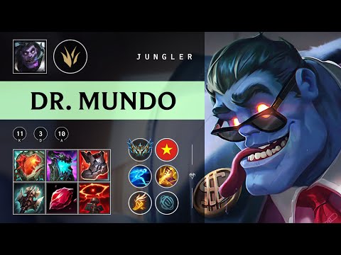 Dr. Mundo Jungle vs Graves - VN Challenger Patch 25.24