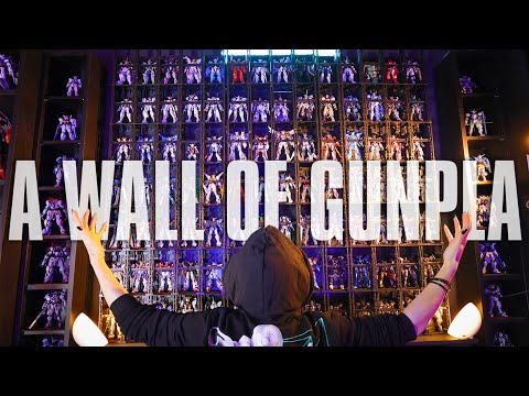 The Amazing $75 Display Wall That Can Hold 100 Gundam Model Kits!
