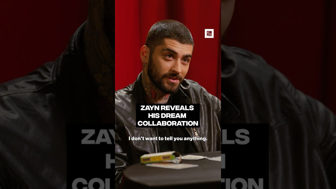 Zayn reveals his dream collab 👀 #IWAM