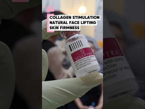 Natural Face Lifting with Sculptra | Collagen Biostimulator