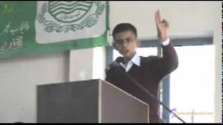 preview picture of video 'Muhammad Umar Saeed(Speech Competition Provincial Level)'