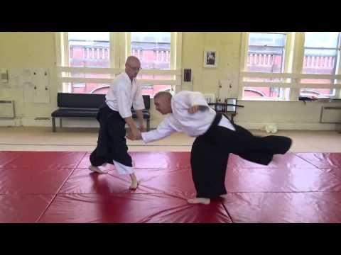 AIKIDO DERBY - Jason Hunt Sensei Yokomen Uchi Udekimenage