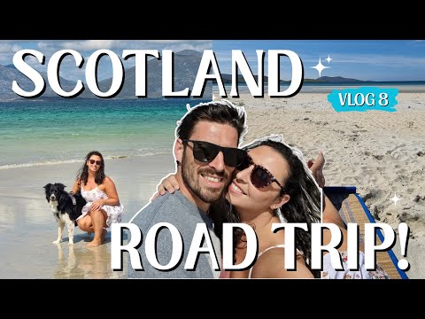 Most Beautiful Scottish Beach? Luskentyre, Isle of Harris! SCOTLAND ROAD TRIP vlog 7 🌳