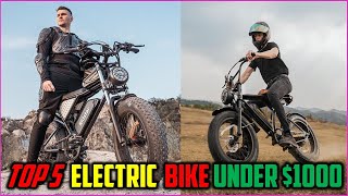 ✅ Best Electric Bike Under $1000 in 2025 | Top 5 best electric bicycle of 2025 - to buy