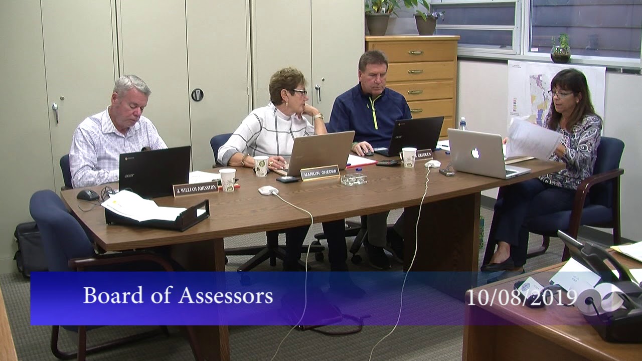 Board of Assessors, October 8, 2019