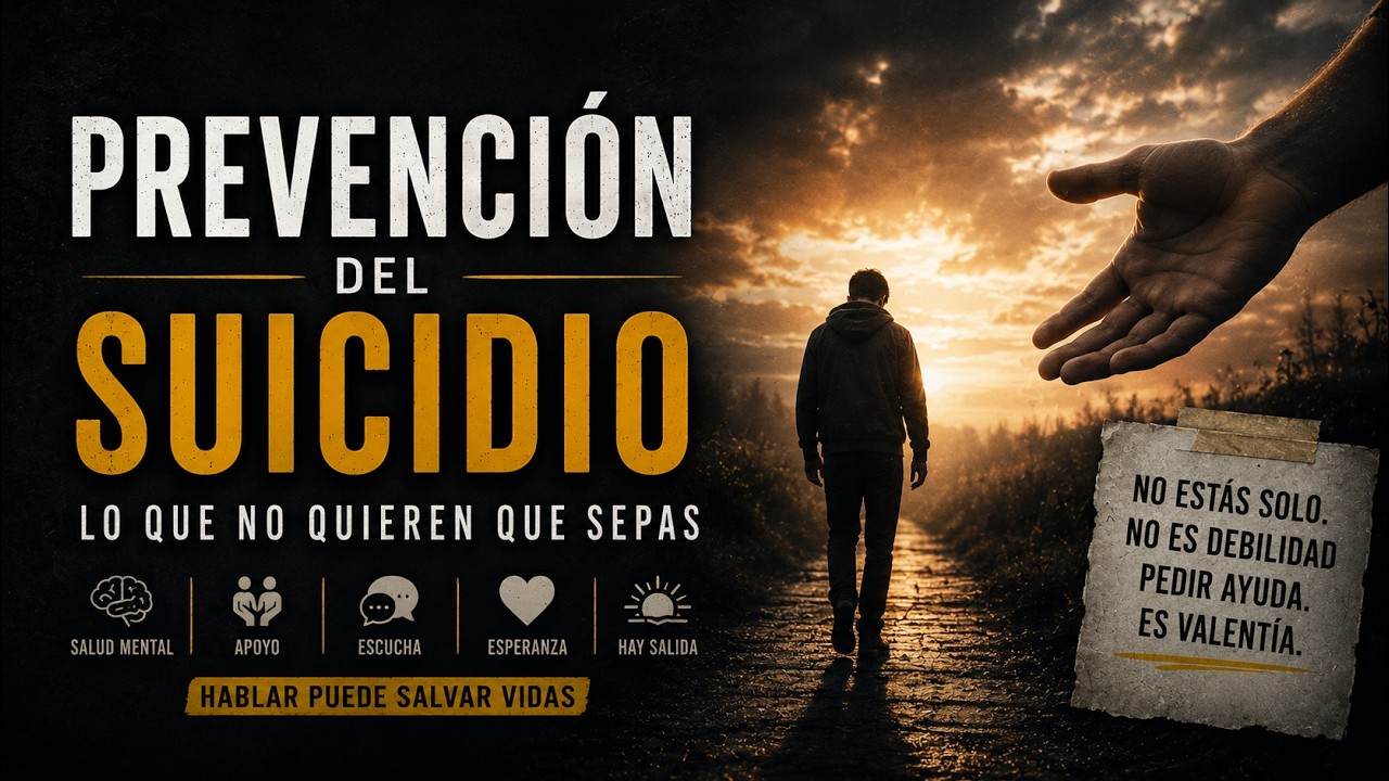 Prevención del suicidio: Lo que no sabías y no quieren que sepas