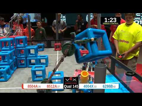 2015 VRC-MS Spir Q145 -  (8504A 4004X) 37-Spirit Div-VRC Middle School-VEX Worlds 2015