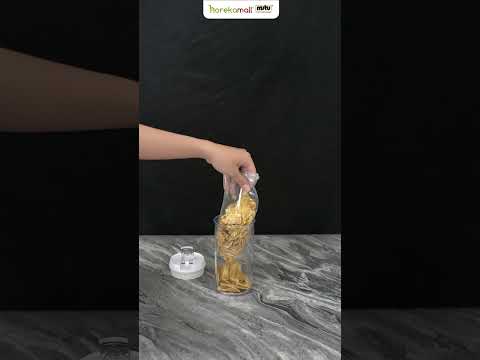 Kontainer Makanan & Bahan Kering Kedap Udara Storage Sealed Tank 1,1L | Mutu SST-227R on Youtube