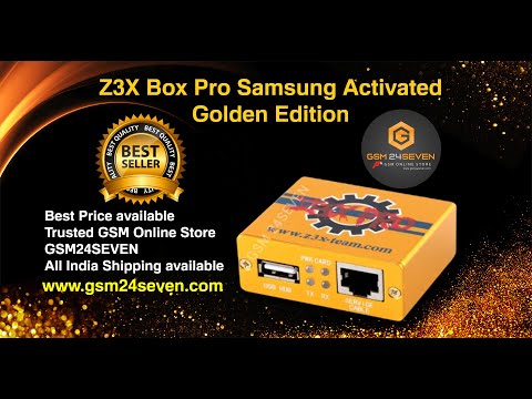 Z3X Box Pro Samsung Activated Golden Edition | GSM24SEVEN