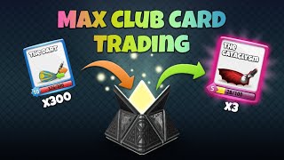 Golf Clash Announcement, Max Club Card Trading - Finally a use for the Extra Club Cards!