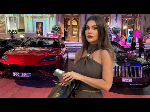 MONACO LADIES BEST SUPERCAR ARRIVALS & BILLIONAIRE LUXURY LIFESTYLE 
