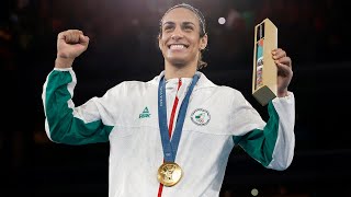 ???????????? الملاكمة الجزائرية إيمان خليف تحرز ذهبية وزن 66 كلغ