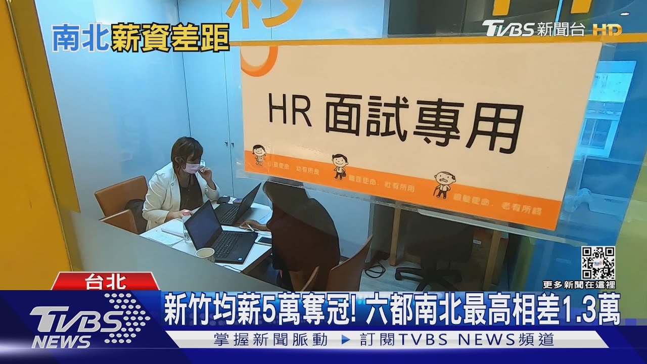 大南方崛起！　專家估南北「薪資差」正縮小