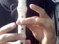 Aprende a tocar Las Mañanitas en flauta dulce Parte 1 ...