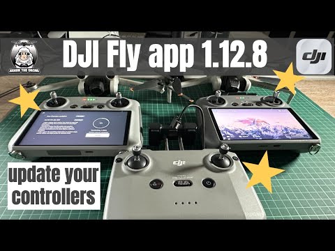DJI Fly update 1.12.8 for your controllers / phone / tablet #shaunthedrone