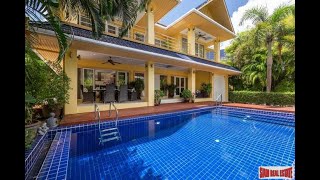 Platinum Residence Park | Outstanding Five Bedroom Two Storey House with Swimming Pool & Lots of Privacy for Sale in Rawai