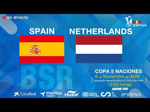 5 Nations Cup Madrid 2022 | Partido 10 | España - Países Bajos