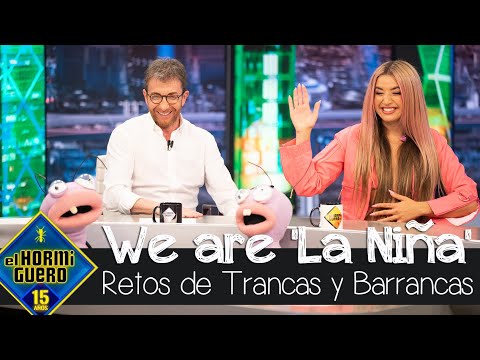 Lola Índigo y el reto de Trancas y Barrancas: We are the world, we are 'La Niña' - El Hormiguero
