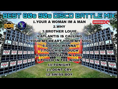 BEST 80s 90s DISCO BATTLE MIX_DJ DARWIN REMIX