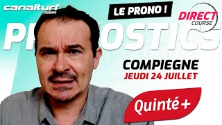 emission video des courses turf pmu du Jeudi 24 juillet 2025