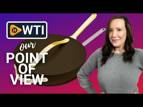 Caraway Nonstick Ceramic Sauté Pan with Lid (4.5 qt - WTI product video review