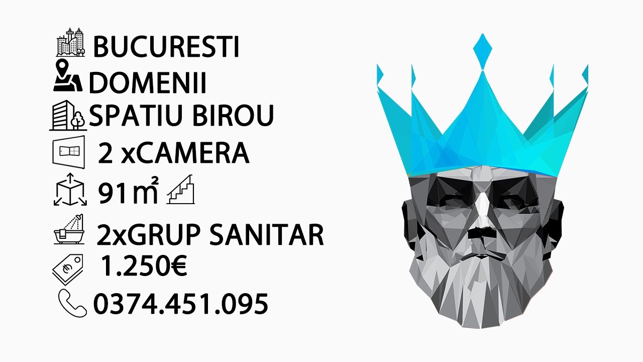 Tur video Spațiu Birou | 1Mai | Open Space | 91 mp | Centrala Imobil 