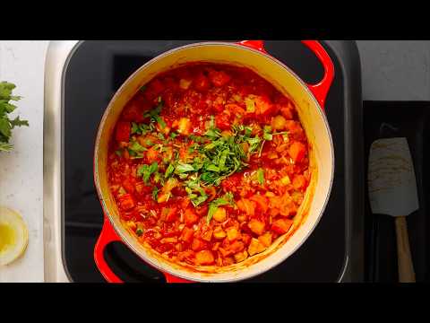 Winter Vegetable Ratatouille - Hearty, Rustic Root Vegetable Stew