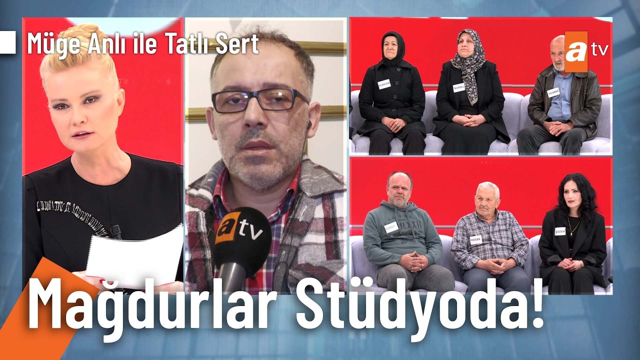 İddiaların odağındaki Özgür Yılmaz canlı yayında! - Müge Anlı ile Tatlı Sert 25 Şubat 2026