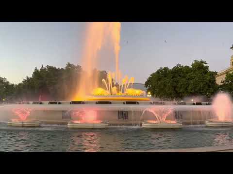Barcelona magic fountain 01.07.2022