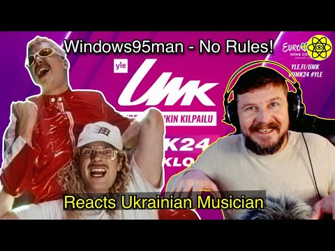 🇫🇮 FINLAND Windows95man - No Rules! / UMK24 CANDIDATE EUROVISION - First Reaction Music Teacher