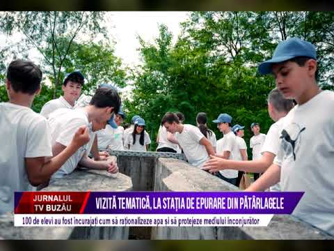 Vizita tematica, la Statia de Epurare din Patarlagele