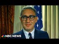 Henry Kissinger, former secretary of state, dies at 100