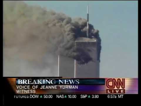 CNN 9 11 2001 Live Coverage 8 46 32 A M E T   5 00 P M E T