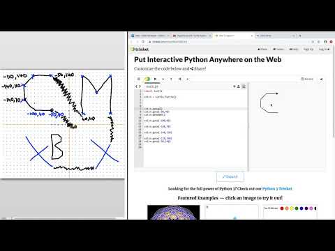 Python Turtle Drawing Part 1