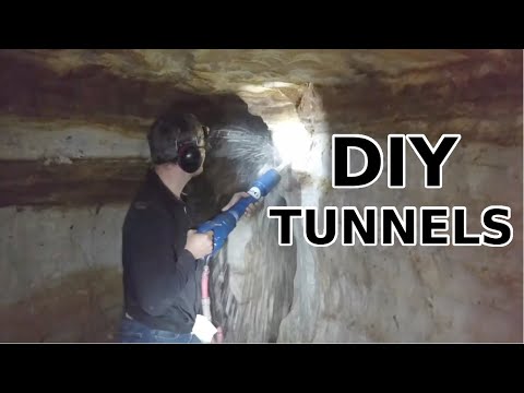 How To Dig Your Own Underground Sandstone Tunnels!