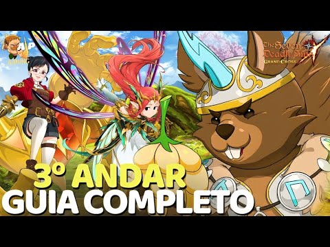 COMP DE VALENTI E GLOXINIA LR!GUIA COMPLETO 3º ANDAR DO RATATOSKR (TUDO SOBRE) - 7DS GRAND CROSS