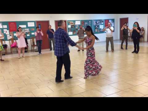 East Coast Swing Week4 Full Routine with Music