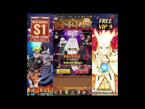 Ninja Mobile Global | New Game Naruto Idle ENG RPG Game (ANDROID/IOS) - 3 Server Release 14:00-17/09