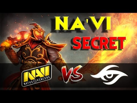 Highlights Team Secret vs NaVi game 2  DreamLeague S7 EU Division
