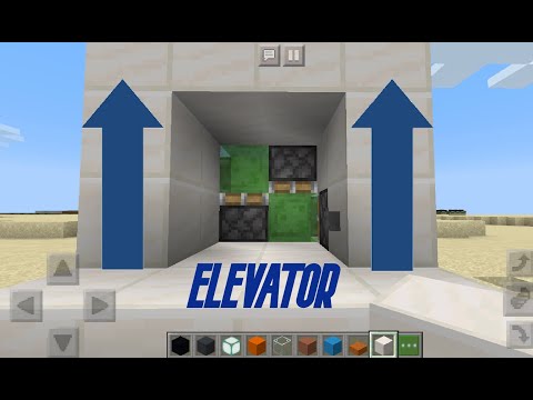 Loopy - How To Make An Elevator In Minecraft Bedrock Edition