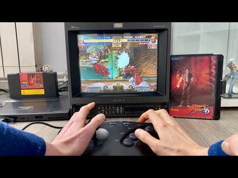 The King Of Fighters 96 • Neo Geo AES Gameplay • Sony BVM
