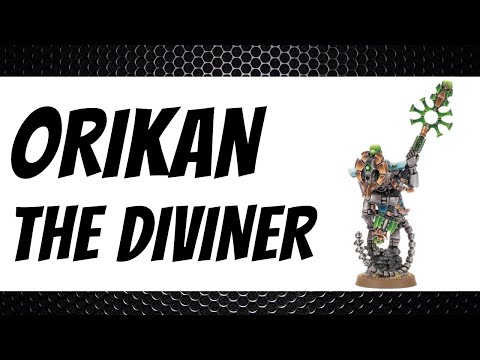 Necron ORIKAN THE DIVINER Review / Tactics  - 9th Edition Codex - Warhammer 40k