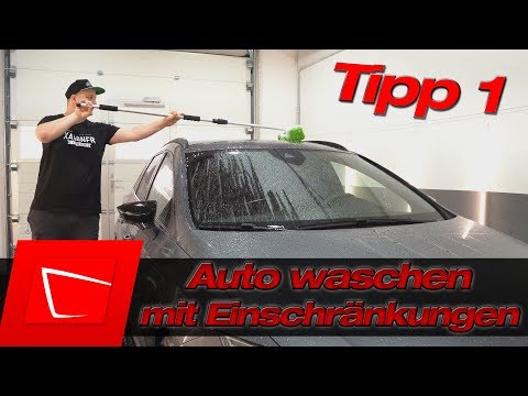 Auto waschen mit körperlicher Einschränkung? Waschbürste Alternative Microfiber Madness Incredipole