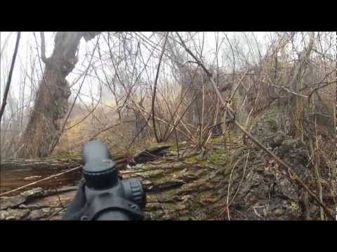 Airsoft Game- "Ghillie In The Mist" AK47 Sniping (GoPro)