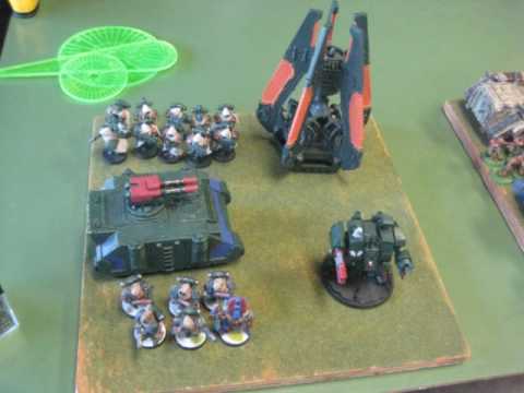 Dark Angels vs Imperial Guard