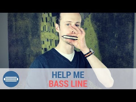 How to play Help Me Bass Line Sonny Boy Williamson Harmonica Lesson